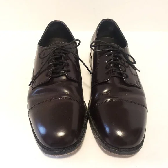 Nunn Bush Shoes Nunn Bush Dark Brown Dixon Cap Toe Oxford